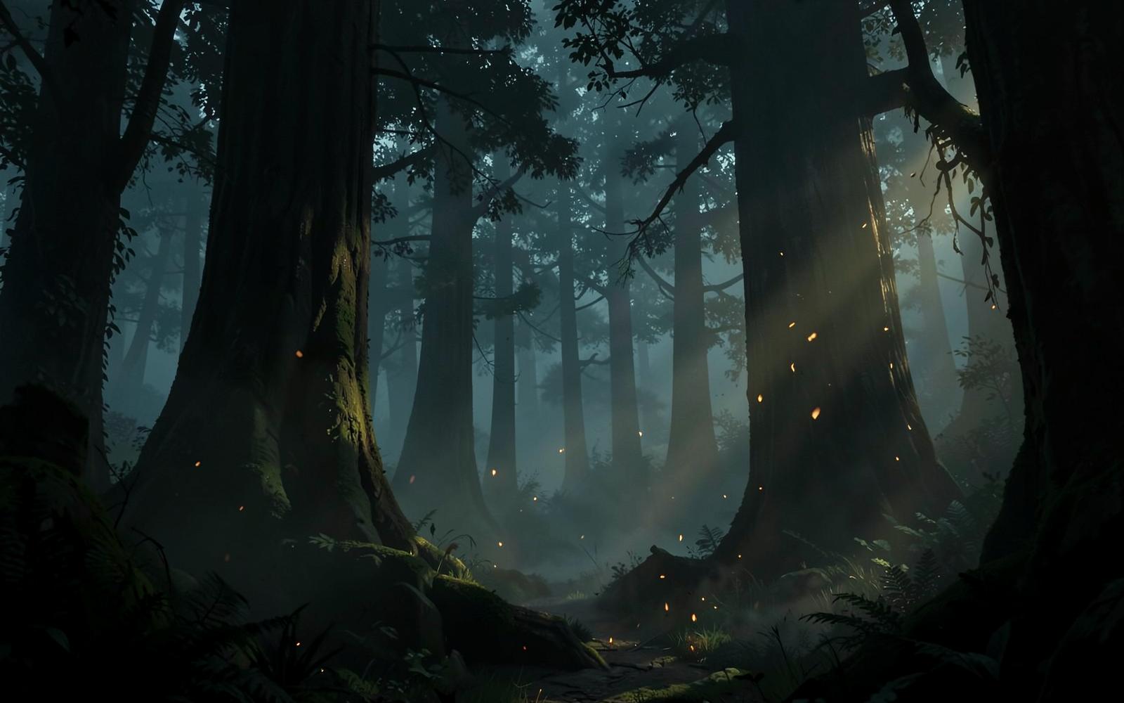 Dark forest of Legends of Jamadagnya